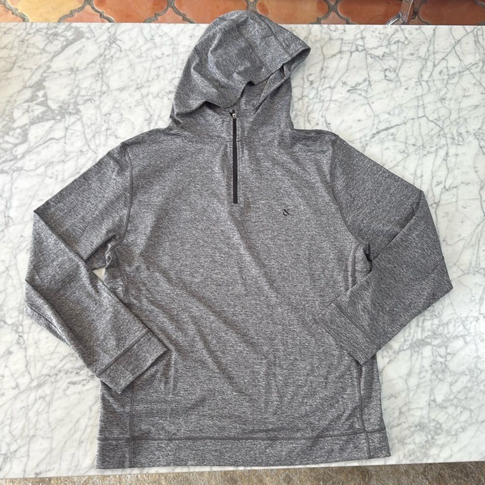 Devereux Golf Pullover Hoodie Gray Size XL